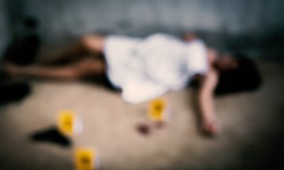 blurry woman corpse who was raped by thieve robber abandoned house 10307 75