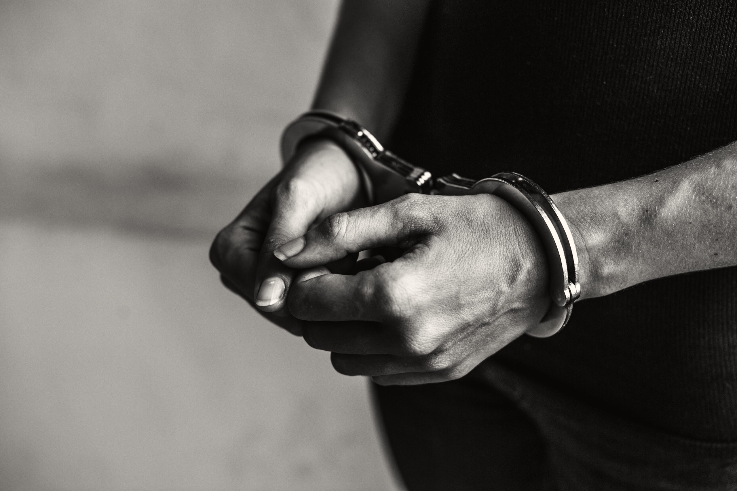criminal handcuffs scaled