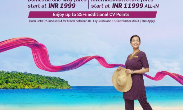 Vistara Announces Network Wide Summer Sale From 4 7 June 2024