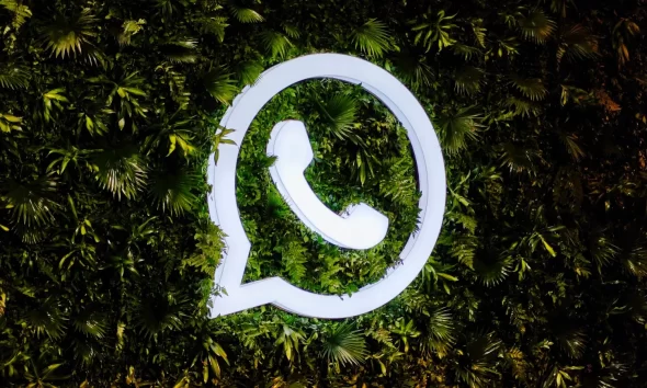 whatsapp logo express photo