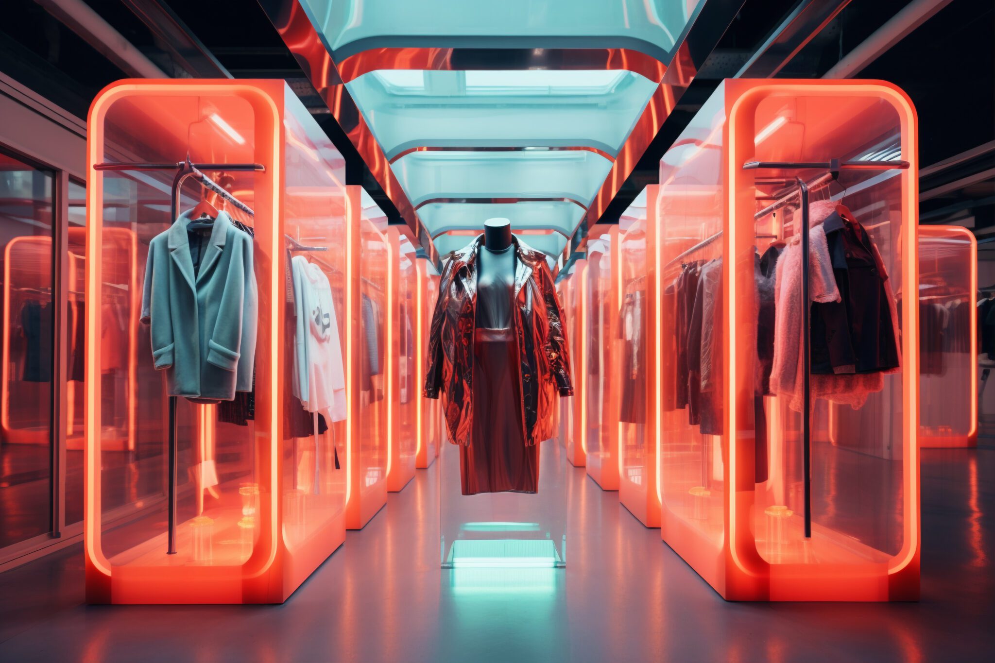 abstract store with futuristic concept architecture 1 scaled