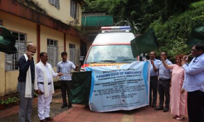 ITDC Handing over ambulance image 1