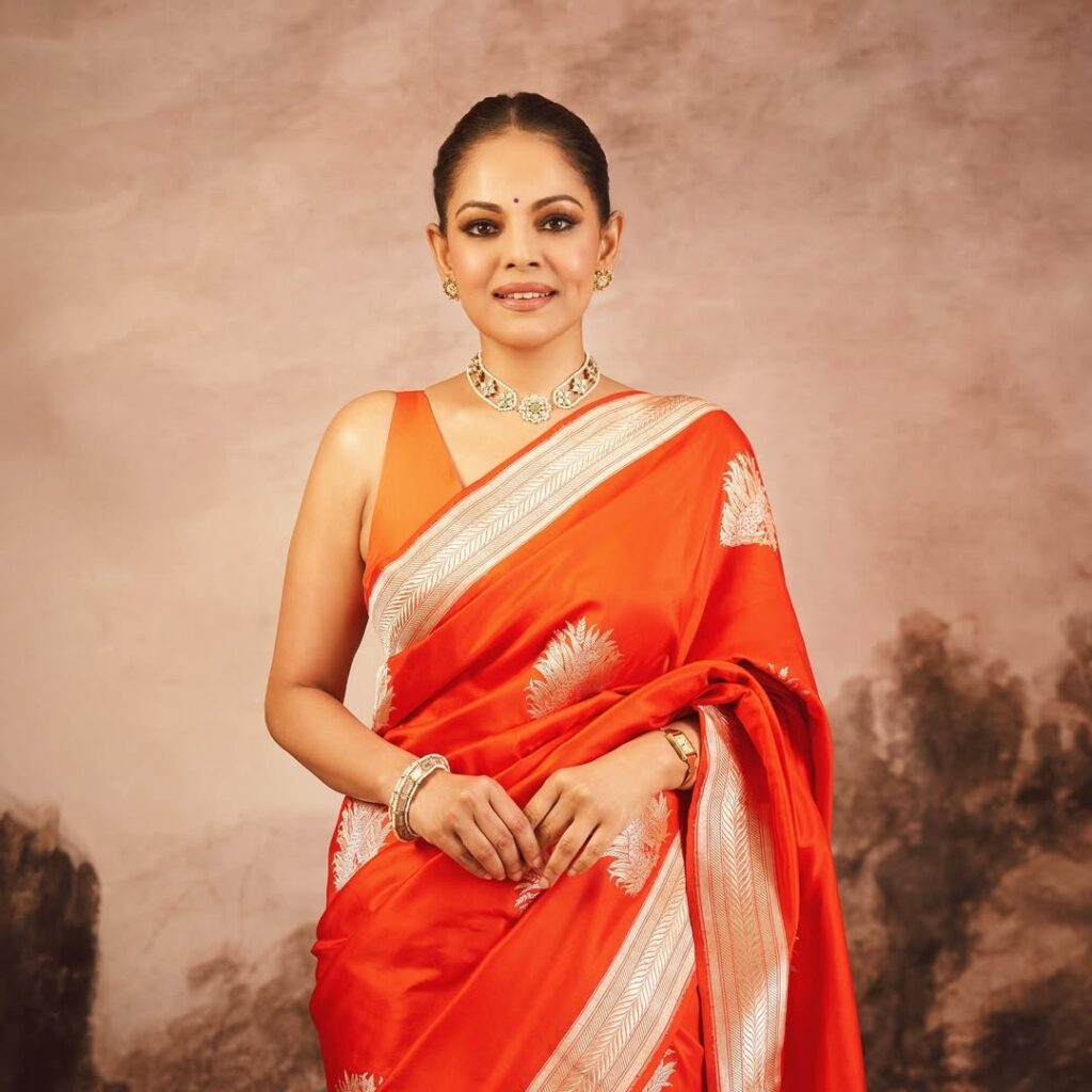 Look 4 in @raw mango @tribebyamrapali. Thx @prashantmangasuli @charlottewang hmua @sunita hair