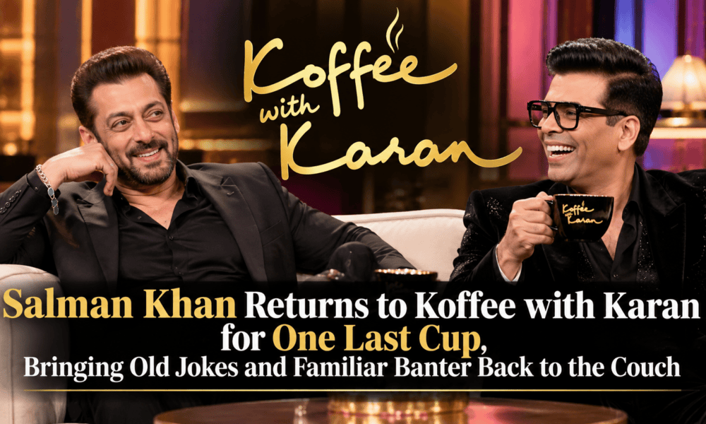 Salman and Karans Golden Coffee Reunion